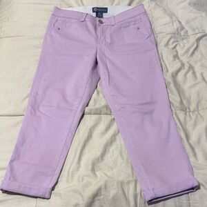 Democracy Lavender Cropped Pants